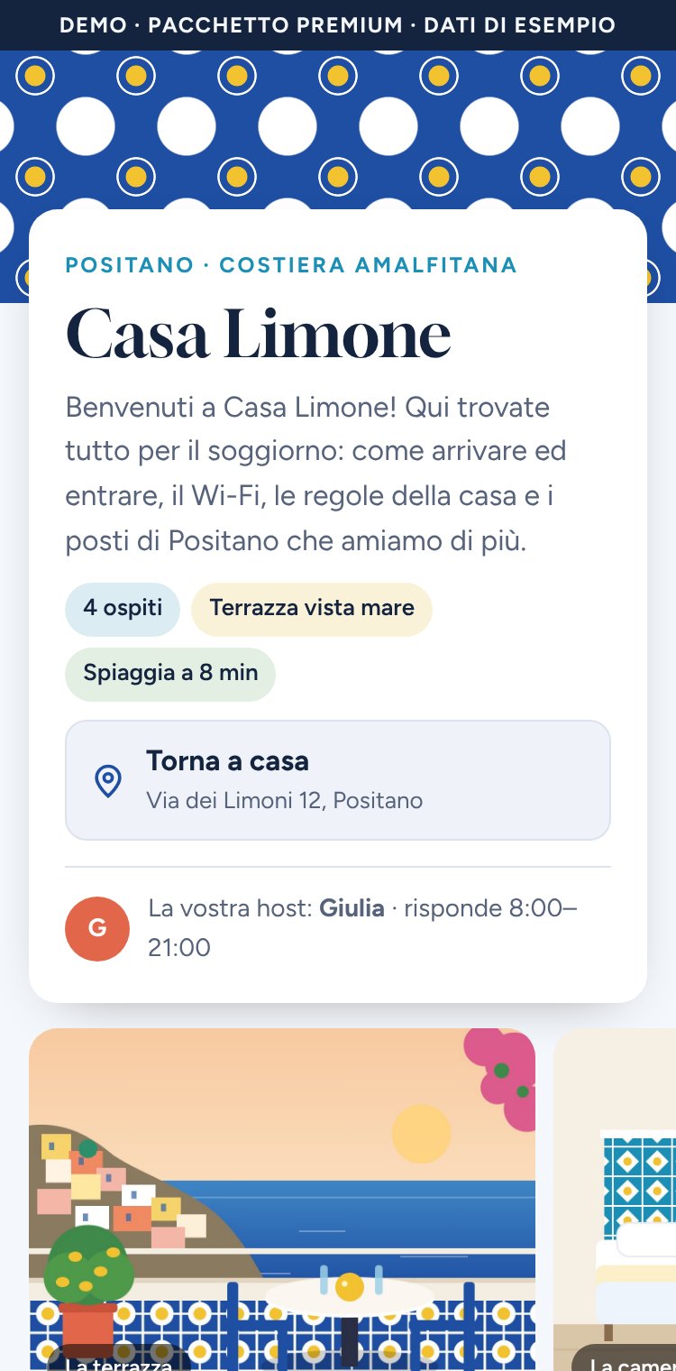 Guida demo Casa Limone, Positano