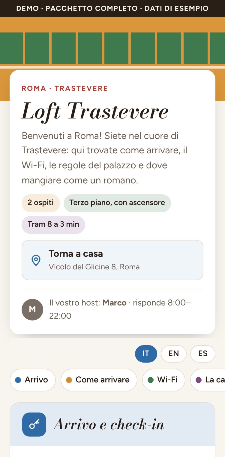 Guida demo Loft Trastevere, Roma